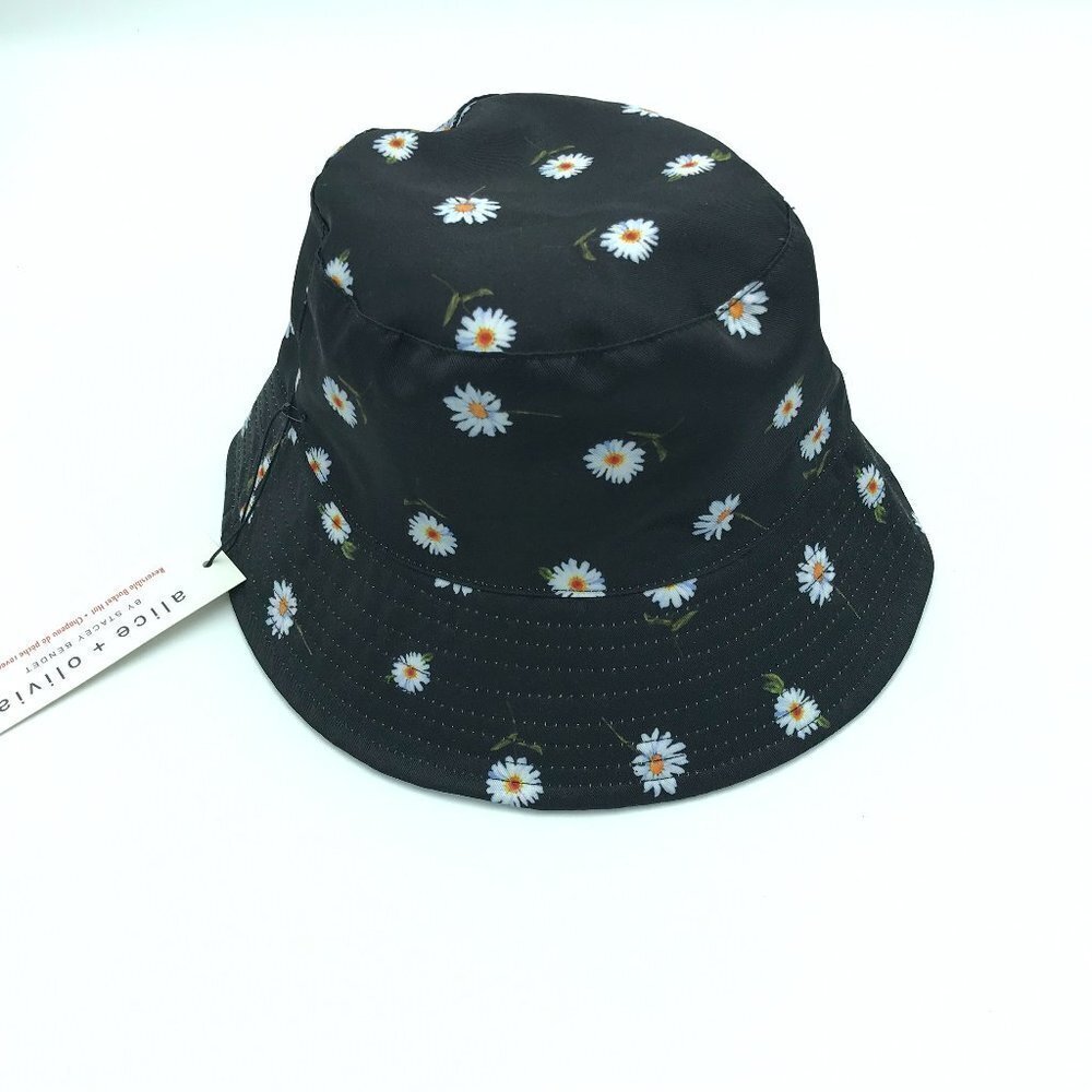 🌷Alice + Olivia by Stacey Bendet Reversible Bucket Hat